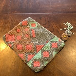 Anthropologie Jasper & Jeera Beaded Clutch
